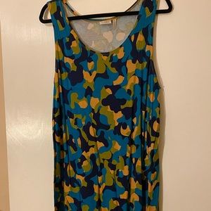 LOGO by Lori Goldstein, sleeveless tunic, XL